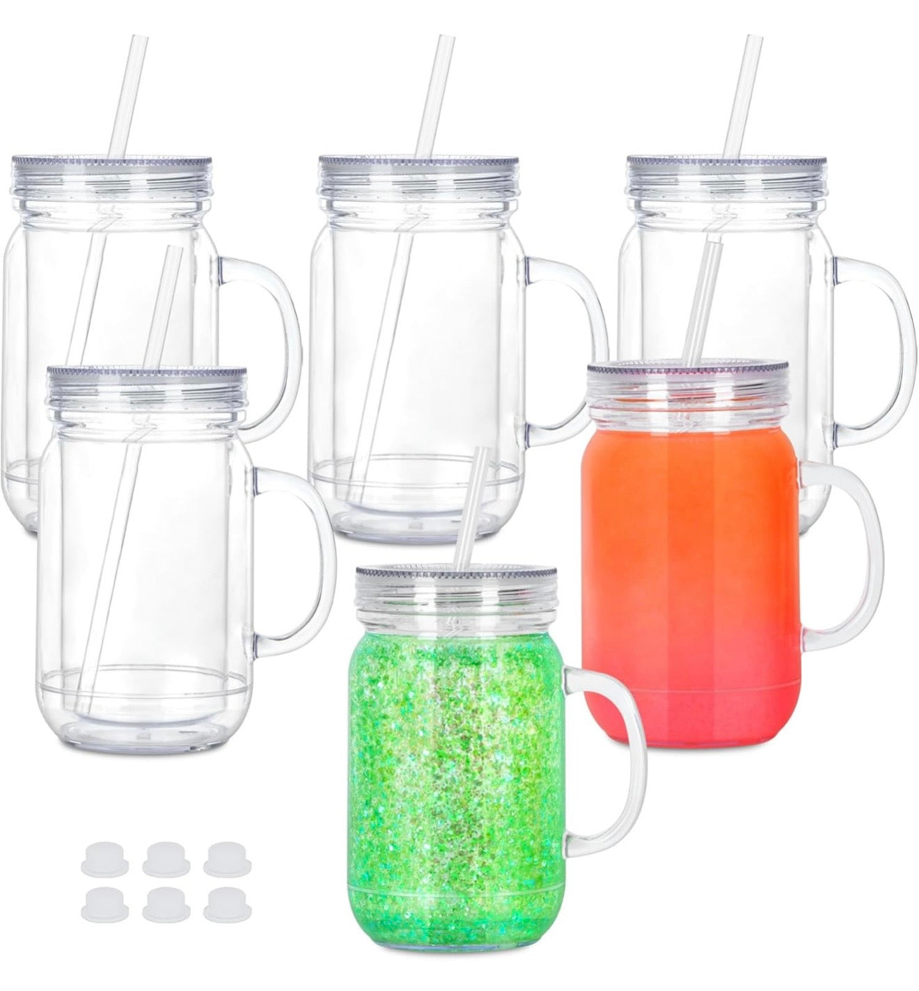 20oz Mason acrylic cup